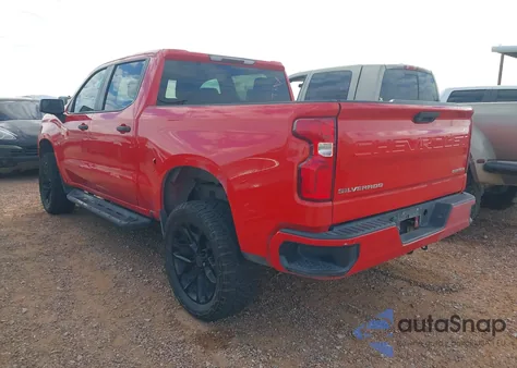 2019 Chevrolet Silverado 1500 Custom from USA, damaged, VIN 3GCPWBEHXKG218937